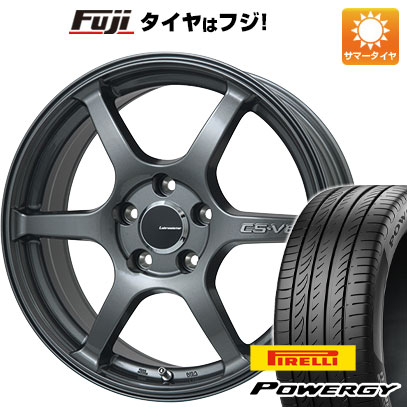 【新品国産車用5穴100】 夏タイヤ ホイール4本セット 225/60R17 ピレリ パワジー レアマイスター CS-V6(ガンメタ) 7J 17インチ(送料無料)|フジコーポレーション