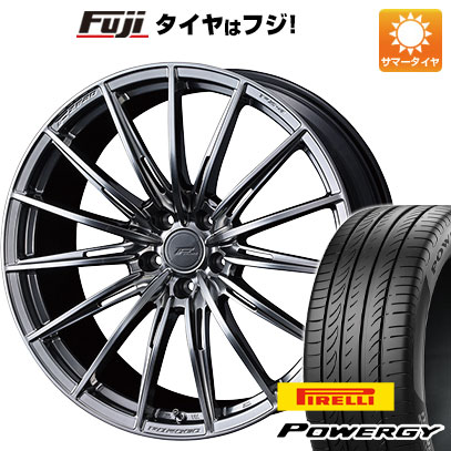 【新品国産車用5穴114.3】 夏タイヤ ホイール4本セット 225/45R18 ピレリ パワジー WEDS ウェッズ F-ZERO FZ-4 7.5J 18インチ(送料無料)|フジコーポレーション