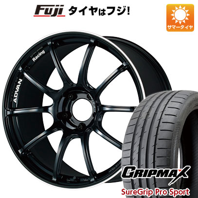 【新品国産車用5穴100】 夏タイヤ ホイール4本セット 215/40R18 グリップマックス シュアグリップ PRO SPORT BSW（限定） ヨコハマ アドバンレーシング RZII 7.5J 18インチ(送料無料)