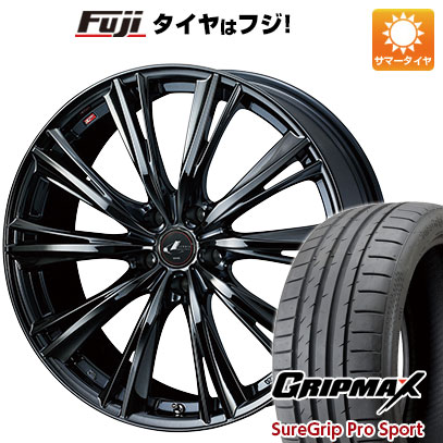 【新品国産車用5穴114.3】 夏タイヤ ホイール4本セット 215/40R18 グリップマックス シュアグリップ PRO SPORT BSW（限定） WEDS ウェッズ レオニス WX 7J 18インチ(送料無料)