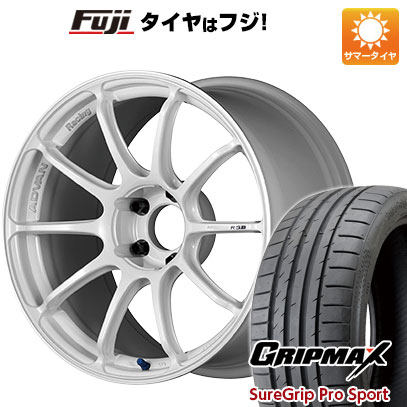 【新品国産車用5穴114.3】 夏タイヤ ホイール4本セット 215/40R18 グリップマックス シュアグリップ PRO SPORT BSW（限定） ヨコハマ アドバンレーシング RSIII 7.5J 18インチ(送料無料)