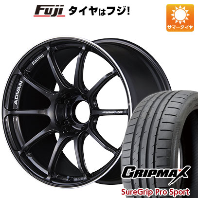 【新品国産車用5穴100】 夏タイヤ ホイール4本セット 225/40R18 グリップマックス シュアグリップ PRO SPORT BSW(限定) ヨコハマ アドバンレーシング RSIII 7.5J 18インチ(送料無料)|フジコーポレーション