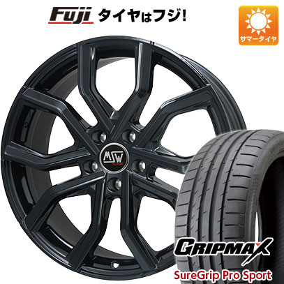 【新品国産車用5穴114.3】 夏タイヤ ホイール4本セット 245/40R20 グリップマックス シュアグリップ PRO SPORT BSW(限定) MSW by OZ Racing MSW 41(グロスブラック) 8.5J 20インチ(送料無料)|フジコーポレーション