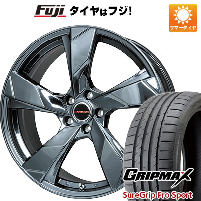 【新品国産車用5穴114.3】 夏タイヤ ホイール4本セット 245/40R19 グリップマックス シュアグリップ PRO SPORT BSW(限定) プレミックス ヴェランV(BMC) 8J 19インチ(送料無料)|フジコーポレーション
