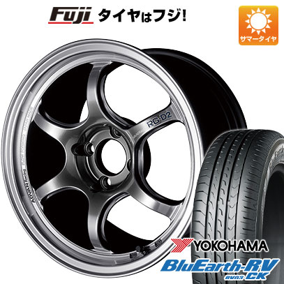 【パンク保証付き】【新品】クロスビー/イグニス 夏タイヤ ホイール4本セット 175/60R16 ヨコハマ ブルーアース RV-03CK ヨコハマ アドバンレーシング RG-D2 5.5J 16インチ(送料無料)