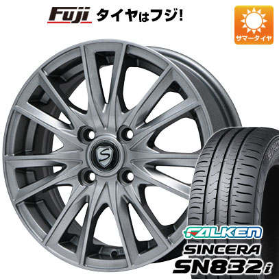 送料無料 5 50 14 ブランドル 175 65r14 サマータイヤ 14インチ Falken シンセラ Sn2i サマータイヤ ホイール４本セット 9 1はエントリー 1万円以上購入で10ポイント 取付対象 送料無料 175 65r14 14インチ Brandle ブランドル 485 5 5j 5 50 14 Falken