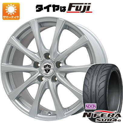 225 40r18 ホイール4本セット フジコーポレーション エヌフィラ ブランドル ネクセン Brandle Nexen 18インチ Sur4g 限定 Sur4g 限定 送料無料 7 5j エヌフィラ 18インチ サマータイヤ 7 50 18 取付対象 サマータイヤ Nexen Kf25 ホイール4本