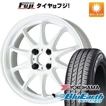 【新品 軽自動車】ハスラー デリカミニ(4WD) 夏タイヤ ホイール4本セット 165/60R15 ヨコハマ ブルーアース AE-01 WORK ワーク エモーション ZR10 5J 15インチ(送料無料)