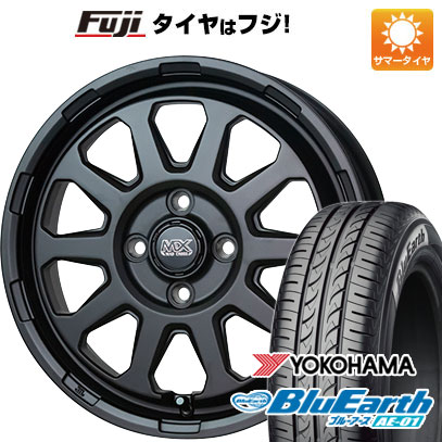【新品 軽自動車】ハスラー デリカミニ(4WD) 夏タイヤ ホイール4本セット 165/60R15 ヨコハマ ブルーアース AE-01 ホットスタッフ マッドクロス レンジャー 4.5J 15インチ(送料無料)