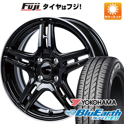 【新品】クロスビー/イグニス 夏タイヤ ホイール4本セット 175/60R16 ヨコハマ ブルーアース AE-01 モンツァ JPスタイル R52 6J 16インチ(送料無料)