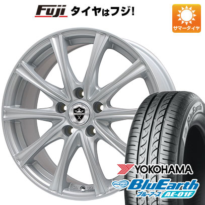 【新品】90系ノア/ヴォクシー 夏タイヤ ホイール4本セット 205/60R16 ヨコハマ ブルーアース AE-01F エルベ エステローザ MZV シルバー トヨタ車専用 6J 16インチ(送料無料)