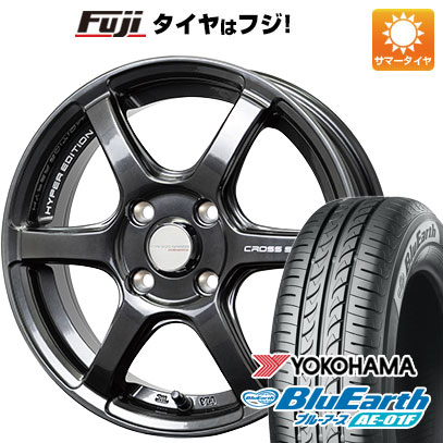 【新品 軽自動車】ソリオ ハスラー 夏タイヤ ホイール4本セット 165/70R14 ヨコハマ ブルーアース AE-01F ホットスタッフ クロススピード ハイパーエディションRS6 4.5J 14インチ(送料無料)