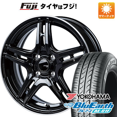【新品国産車用5穴114.3】 夏タイヤ ホイール4本セット 205/60R16 ヨコハマ ブルーアース AE-01F モンツァ JPスタイル R52 6.5J 16インチ(送料無料)|フジコーポレーション