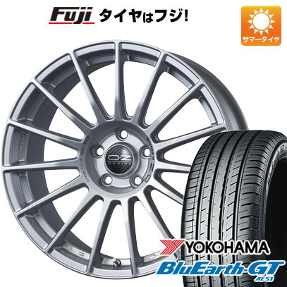 【新品国産車用5穴114.3】 夏タイヤ ホイール4本セット 245/40R19 ヨコハマ ブルーアース GT AE51 OZ スーパーツーリズモ LM 8.5J 19インチ(送料無料)