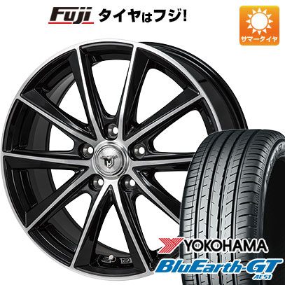 【新品】フリード 5穴/114 夏タイヤ ホイール4本セット 185/65R15 ヨコハマ ブルーアース GT AE51 モンツァ JPスタイル MJ01 6J 15インチ(送料無料)｜フジコーポレーション
