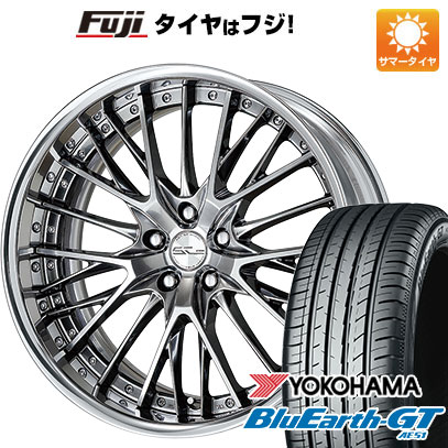 【新品国産車用5穴114.3】 夏タイヤ ホイール4本セット 245/40R19 ヨコハマ ブルーアース GT AE51 WORK ワーク シュヴァート SG2 8J 19インチ(送料無料)