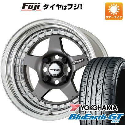 【新品国産車用4穴100】 夏タイヤ ホイール4本セット 185/60R15 ヨコハマ ブルーアース GT AE51 WORK ワーク マイスター CR01 6.5J 15インチ(送料無料) 124,300円