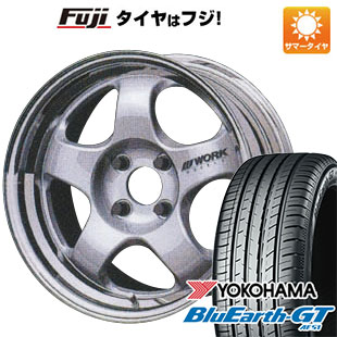 【新品国産車用5穴100】 夏タイヤ ホイール4本セット 195/65R15 ヨコハマ ブルーアース GT AE51 WORK ワーク マイスター S1 2P 6.5J 15インチ(送料無料)|フジコーポレーション