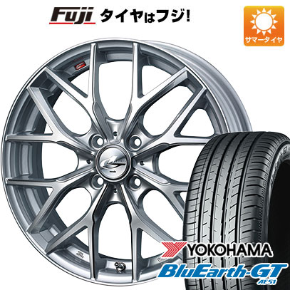 【新品】オーラ 夏タイヤ ホイール4本セット 205/50R17 ヨコハマ ブルーアース GT AE51 WEDS ウェッズ レオニス MX 6.5J 17インチ(送料無料)