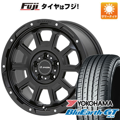 【新品国産車用5穴114.3】 夏タイヤ ホイール4本セット 235/50R18 ヨコハマ ブルーアース GT AE51 ジャオス アダマスBL5 7.5J 18インチ(送料無料)
