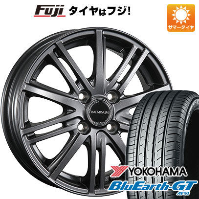 【新品国産車用4穴100】 夏タイヤ ホイール4本セット 185/60R16 ヨコハマ ブルーアース GT AE51 ブリヂストン バルミナ BR10 6J 16インチ(送料無料)
