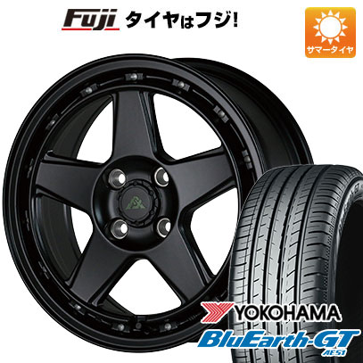 【新品国産車用4穴100】 夏タイヤ ホイール4本セット 185/60R16 ヨコハマ ブルーアース GT AE51 ドゥオール アルジェノン フェニーチェ クロスXC5 6J 16インチ(送料無料)