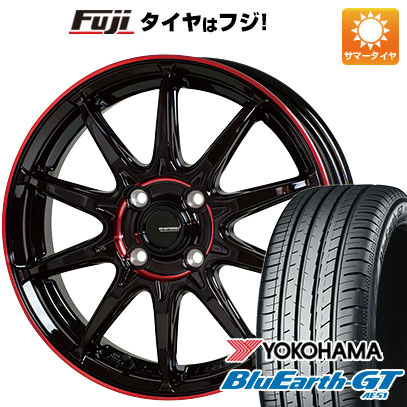 【新品】ライズ/ロッキー(ガソリン) 夏タイヤ ホイール4本セット 195/60R17 ヨコハマ ブルーアース GT AE51 ホットスタッフ ジースピード P-05R 6.5J 17インチ(送料無料)|フジコーポレーション