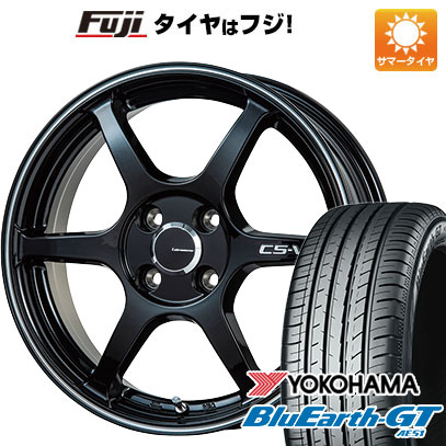 【新品】クロスビー/イグニス 夏タイヤ ホイール4本セット 175/60R16 ヨコハマ ブルーアース GT AE51 レアマイスター CS-V6(グロスブラック/ラインポリッシュ) 5J 16インチ(送料無料)｜フジコーポレーション
