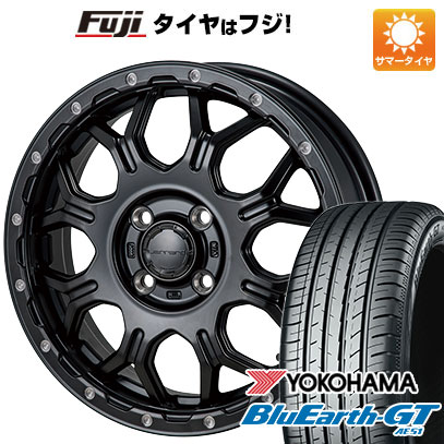 【新品国産車用4穴100】 夏タイヤ ホイール4本セット 195/50R16 ヨコハマ ブルーアース GT AE51 モンツァ HI-BLOCK ジェラード 6J 16インチ(送料無料)｜フジコーポレーション