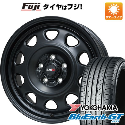 【新品】ヤリスクロス 夏タイヤ ホイール4本セット 205/65R16 ヨコハマ ブルーアース GT AE51 レアマイスター LMG OFF-STYLE(マットブラック) 7J 16インチ(送料無料)｜フジコーポレーション