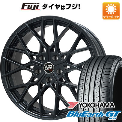 【新品国産車用5穴114.3】 夏タイヤ ホイール4本セット 235/40R19 ヨコハマ ブルーアース GT AE51 MSW by OZ Racing MSW 74(グロスブラック) 8J 19インチ(送料無料)｜フジコーポレーション