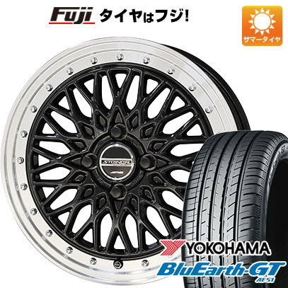 【新品国産車用4穴100】 夏タイヤ ホイール4本セット 195/45R16 ヨコハマ ブルーアース GT AE51 共豊 シュタイナー FTX 6J 16インチ(送料無料)|フジコーポレーション