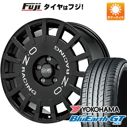 【新品国産車用5穴114.3】 夏タイヤ ホイール4本セット 225/45R18 ヨコハマ ブルーアース GT AE51 OZ ラリーレーシング 8J 18インチ(送料無料)|フジコーポレーション