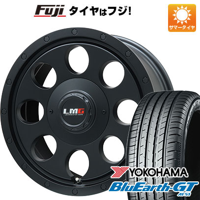 【新品】ヤリスクロス 夏タイヤ ホイール4本セット 205/65R16 ヨコハマ ブルーアース GT AE51 レアマイスター LMG CS-8 マットブラック 7J 16インチ(送料無料)｜フジコーポレーション