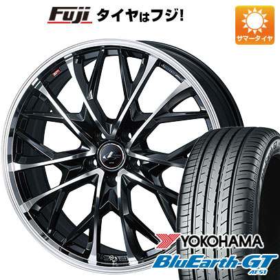 【新品国産車用5穴114.3】 夏タイヤ ホイール4本セット 205/65R16 ヨコハマ ブルーアース GT AE51 WEDS ウェッズ レオニス MV 6.5J 16インチ(送料無料)