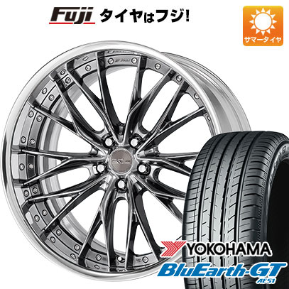 【新品国産車用5穴114.3】 夏タイヤ ホイール4本セット 235/40R19 ヨコハマ ブルーアース GT AE51 WORK ワーク シュヴァート ブルネン 8.5J 19インチ(送料無料)|フジコーポレーション