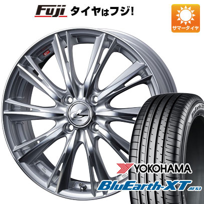 【新品】ライズ/ロッキー(ガソリン) 夏タイヤ ホイール4本セット 195/65R16 ヨコハマ ブルーアース XT AE61 WEDS ウェッズ レオニス WX 16インチ(送料無料) サマータイヤ|フジコーポレーション