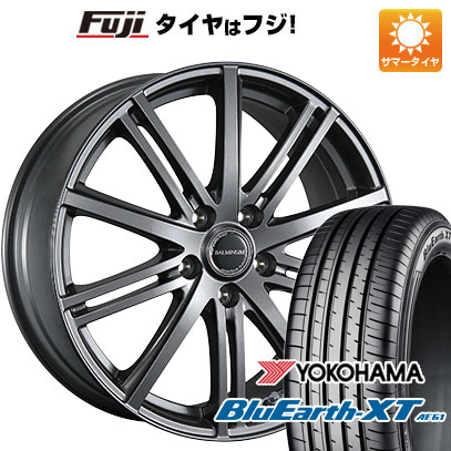 【新品国産車用5穴114.3】 夏タイヤ ホイール4本セット 205/65R16 ヨコハマ ブルーアース XT AE61 ブリヂストン バルミナ BR10 6.5J 16インチ(送料無料) 65,340円