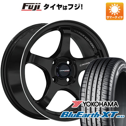 【新品】ライズ/ロッキー（ガソリン） 夏タイヤ ホイール4本セット 195/65R16 ヨコハマ ブルーアース XT AE61 ホットスタッフ クロススピード ハイパーエディションCR5 6J 16インチ(送料無料)