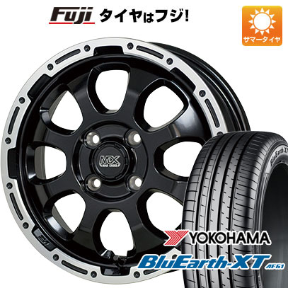 【新品】ライズ/ロッキー（ガソリン） 夏タイヤ ホイール4本セット 195/65R16 ヨコハマ ブルーアース XT AE61 ホットスタッフ マッドクロス グレイス 6J 16インチ(送料無料)