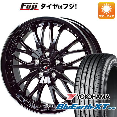 【新品】ライズ/ロッキー（ハイブリッド） 夏タイヤ ホイール4本セット 195/60R17 ヨコハマ ブルーアース XT AE61 ホットスタッフ プレシャス HM-3 7J 17インチ(送料無料)