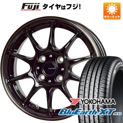 【新品】ライズ/ロッキー（ガソリン） 夏タイヤ ホイール4本セット 195/65R16 ヨコハマ ブルーアース XT AE61 ホットスタッフ ジースピード P-07 6J 16インチ(送料無料)｜フジコーポレーション