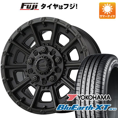 【新品国産車用5穴114.3】 夏タイヤ ホイール4本セット 225/65R17 ヨコハマ ブルーアース XT AE61 TUS JAPAN ジェップセン バレルゾーン M017 8J 17インチ(送料無料)