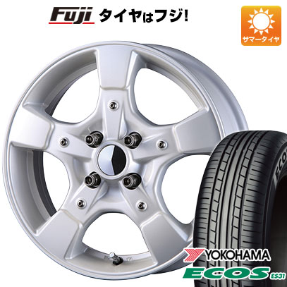 日本製【新品 軽自動車】エブリイワゴン 夏タイヤ ホイール4本セット 165/50R15 ヨコハマ エコス ES31 クリムソン グーフィー スプリッター 5J 15インチ(送料無料)