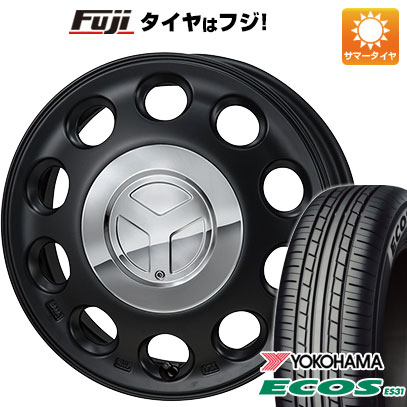 日本製【新品 軽自動車】N-BOX タント スペーシア 夏タイヤ ホイール4本セット 165/55R15 ヨコハマ エコス ES31 モンツァ ピエディーノ 15インチ(送料無料)｜フジコーポレーション 55,275円