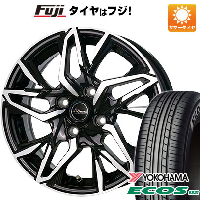 日本製【新品 軽自動車】N-BOX タント スペーシア 夏タイヤ ホイール4本セット 165/55R15 ヨコハマ エコス ES31 ホットスタッフ クロノス CH-112 4.5J 15インチ(送料無料)｜フジコーポレーション