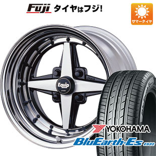 【新品 軽自動車】 夏タイヤ ホイール4本セット 155/55R14 ヨコハマ ブルーアース ES32 WORK ワーク エクイップ 01 5J 14インチ(送料無料)
