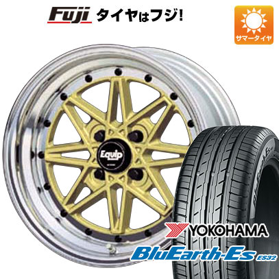 【新品 軽自動車】 夏タイヤ ホイール4本セット 165/55R14 ヨコハマ ブルーアース ES32 WORK ワーク エクイップ 03 5J 14インチ(送料無料)｜フジコーポレーション