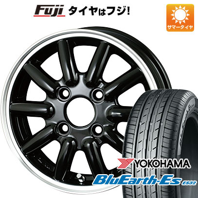 【新品 軽自動車】ハスラー 夏タイヤ ホイール4本セット 165/65R14 ヨコハマ ブルーアース ES32 アルジェノン フェニーチェ RX-1 4.5J 14インチ(送料無料)