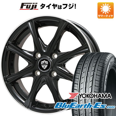 【新品】シエンタ 2022- 夏タイヤ ホイール4本セット 185/65R15 ヨコハマ ブルーアース ES32 エルベ エステローザ MZV ブラックリムポリッシュ 6J 15インチ(送料無料)｜フジコーポレーション